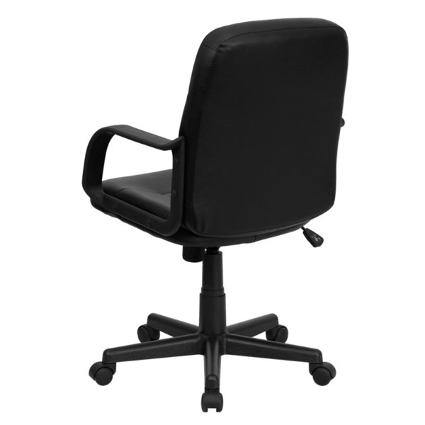 Shop for Black Mid-Back Vinyl Chairw/ Mid-Back Design near  Lake Buena Vista at Capital Office Furniture