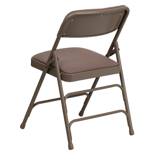 New folding chairs in beige w/ 18 Gauge Steel Frame at Capital Office Furniture near  Kissimmee at Capital Office Furniture