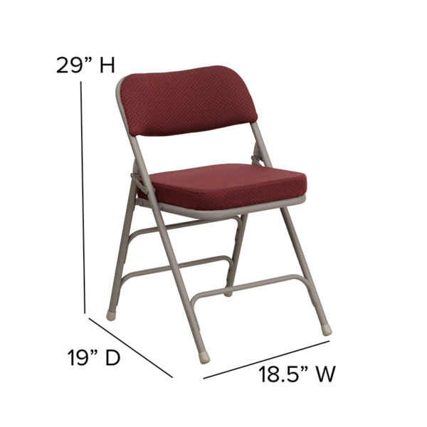 Looking for burgundy folding chairs near  Daytona Beach at Capital Office Furniture?