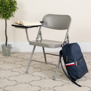 Buy Multipurpose Tablet Arm Chair Beige Metal Tablet Arm Chair in  Orlando at Capital Office Furniture