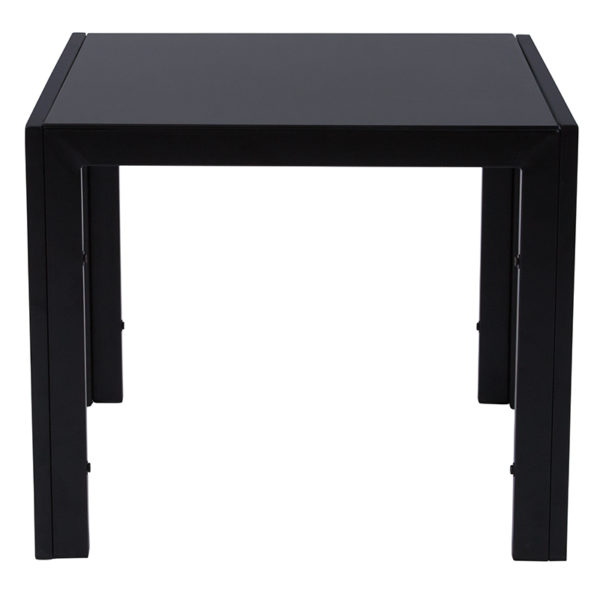 Shop for Black Glass End Tablew/ 6mm Thick Glass near  Bay Lake at Capital Office Furniture
