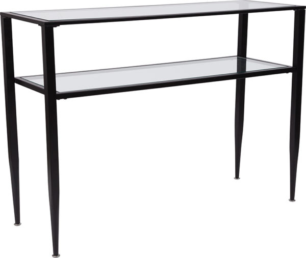 Buy Contemporary Style Glass Console Table near  Daytona Beach at Capital Office Furniture