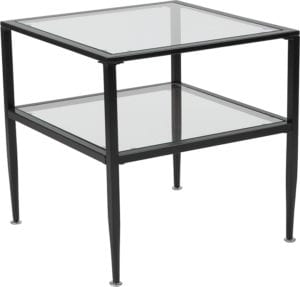 Buy Contemporary Style Glass End Table in  Orlando at Capital Office Furniture