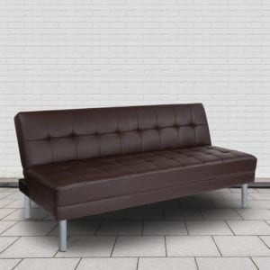 Buy Contemporary Style Brown Futon Bed/Couch near  Casselberry at Capital Office Furniture