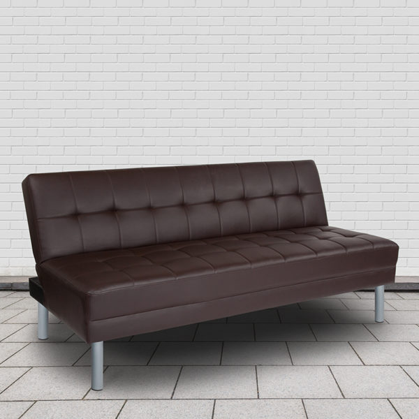 Buy Contemporary Style Brown Futon Bed/Couch near  Windermere at Capital Office Furniture