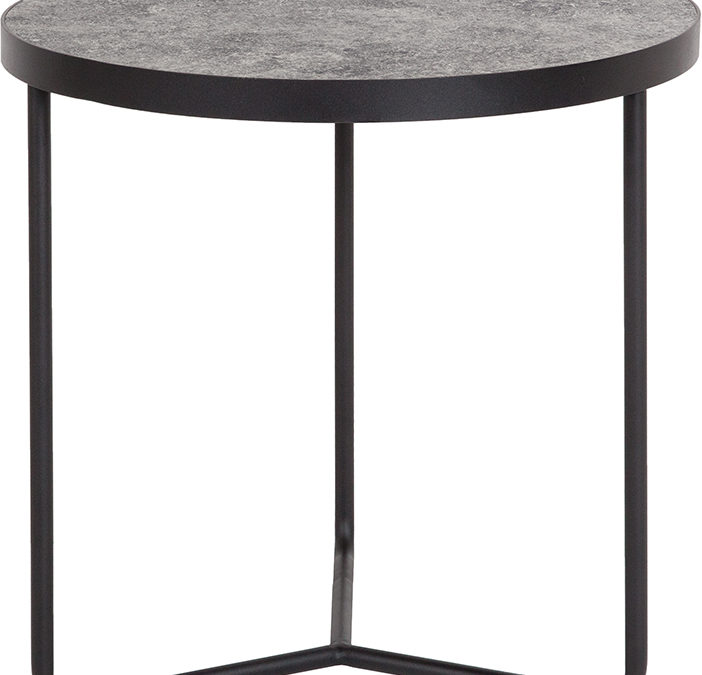 Providence Collection 19.5″ Round End Table in Finish – Orlando