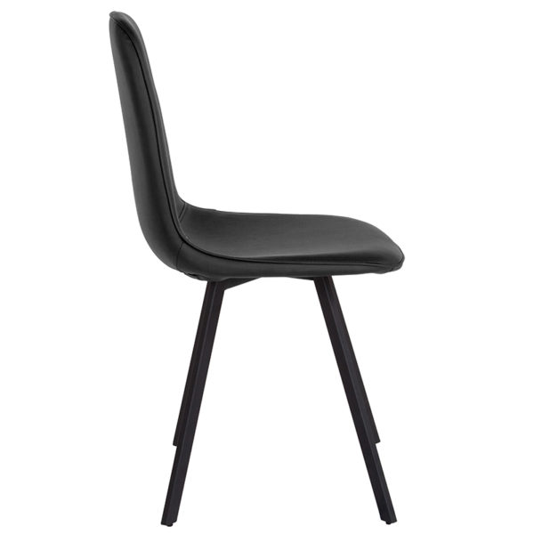 Nice Argos Contemporary Dining Chair in Vinyl Lightweight Design kitchen and dining room furniture near  Winter Park at Capital Office Furniture