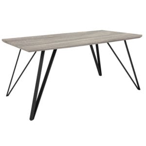 Buy Contemporary Style 63x31.5 Gray Wood Dining Table near  Daytona Beach at Capital Office Furniture