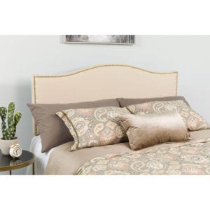 Buy Transitional Style Full Headboard-Beige Fabric in  Orlando at Capital Office Furniture