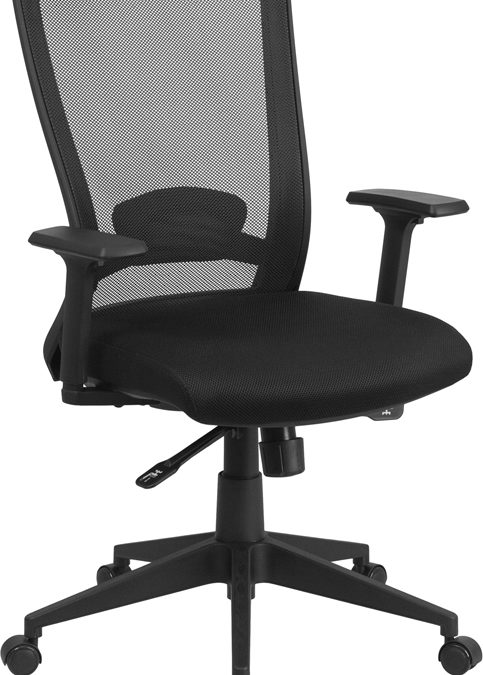 Mid-Back Mesh Executive Swivel Ergonomic Office Chair with Back Angle Adjustment and Adjustable Arms – Orlando