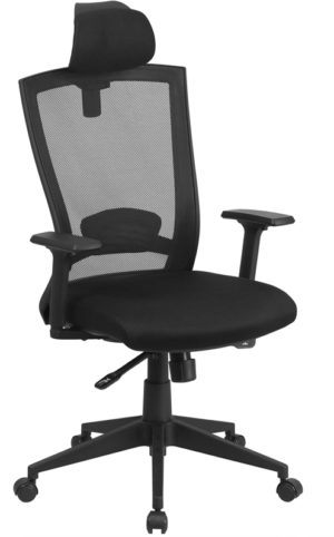 Buy Contemporary Office Chair Black High Back Mesh Chair near  Oviedo at Capital Office Furniture