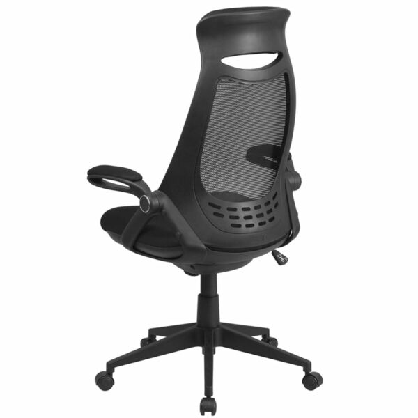 Shop for Black High Back Mesh Chairw/ Flexible Mesh Back near  Oviedo at Capital Office Furniture