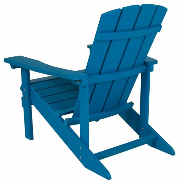 Nice Charlestown All-Weather Adirondack Chair in Faux Wood Arm Size: 3.5-5"W x 25.5"L patio chairs near  Ocoee at Capital Office Furniture