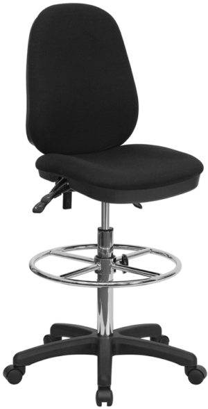 Buy Contemporary Draft Stool Black Fabric Draft Chair in  Orlando at Capital Office Furniture