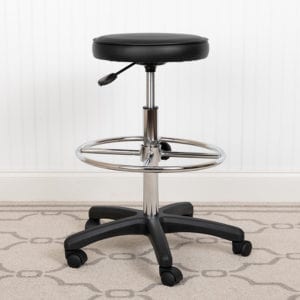 Buy Backless Medical Stool Black Vinyl Office Stool in  Orlando at Capital Office Furniture
