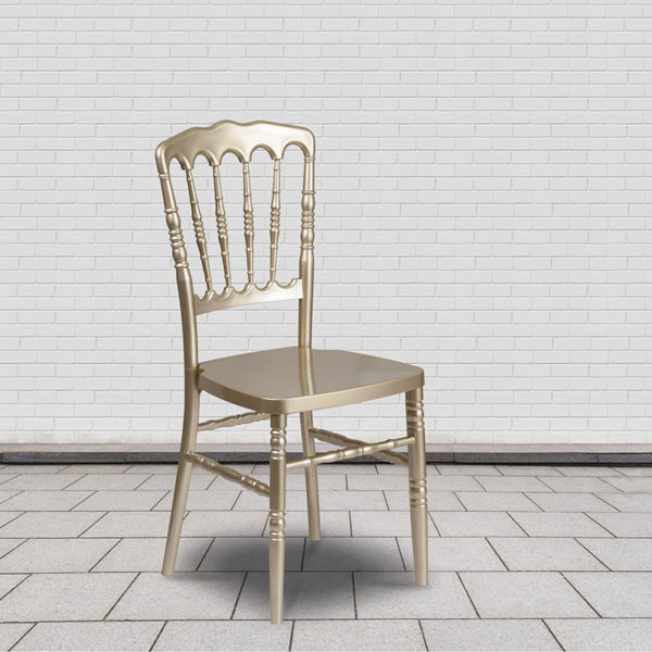Buy Chiavari Seating Gold Resin Napoleon Chair near  Daytona Beach at Capital Office Furniture