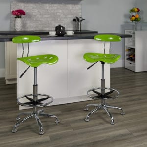 Buy Contemporary Draft Stool Apple Green Tractor Stool in  Orlando at Capital Office Furniture