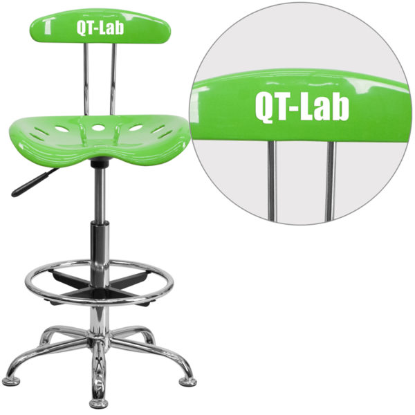 Buy Contemporary Draft Stool Apple Green Tractor Stool near  Winter Springs at Capital Office Furniture