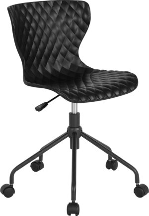 Buy Contemporary Task Office Chair Black Plastic Task Chair near  Winter Garden at Capital Office Furniture
