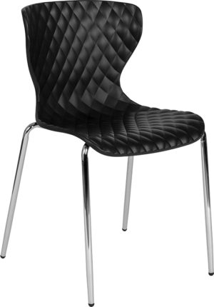 Buy Multipurpose Stack Chair Black Plastic Stack Chair near  Oviedo at Capital Office Furniture