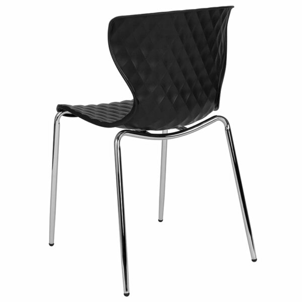 Shop for Black Plastic Stack Chairw/ Black Plastic Finish in  Orlando at Capital Office Furniture