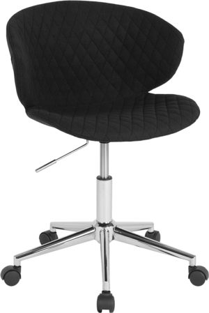 Buy Contemporary Task Office Chair Black Fabric Low Back Chair near  Lake Buena Vista at Capital Office Furniture