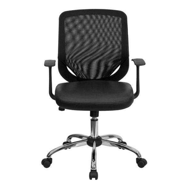 Chrome Base & T-Arms Built-In Lumbar Support office chairs near  Saint Cloud at Capital Office Furniture