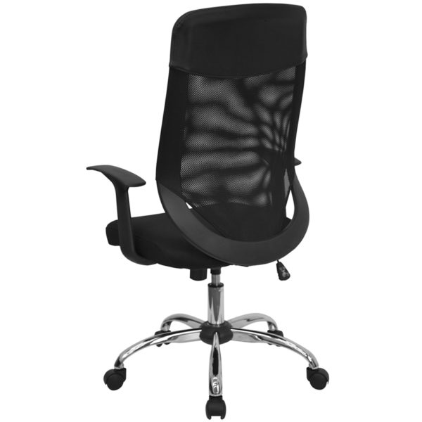 Shop for Black High Back Mesh Chairw/ Ventilated Mesh Back near  Saint Cloud at Capital Office Furniture