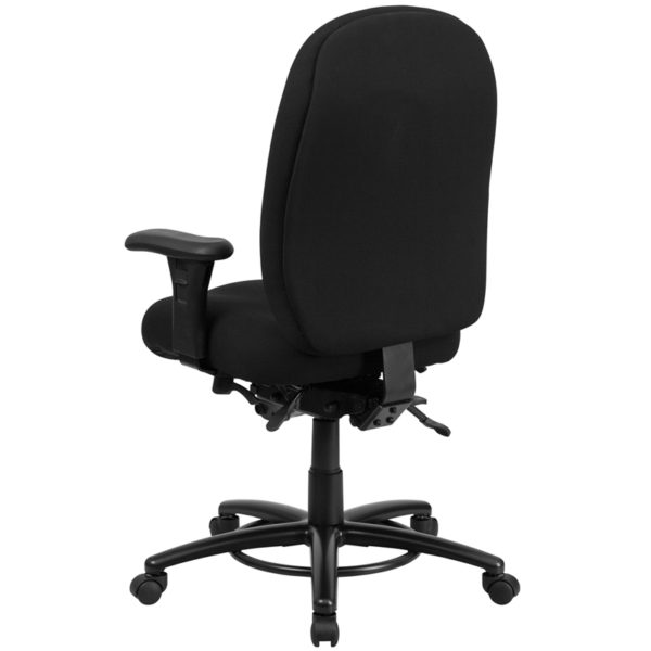 Shop for Black 24/7 Use High Back-350LBw/ Black Fabric Upholstery near  Leesburg at Capital Office Furniture