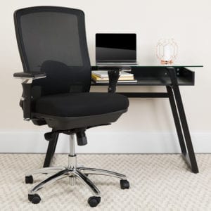 Buy Contemporary 24/7 Multi-Shift Use Office Chair Black 24/7 Use Mid-Back-350LB near  Clermont at Capital Office Furniture