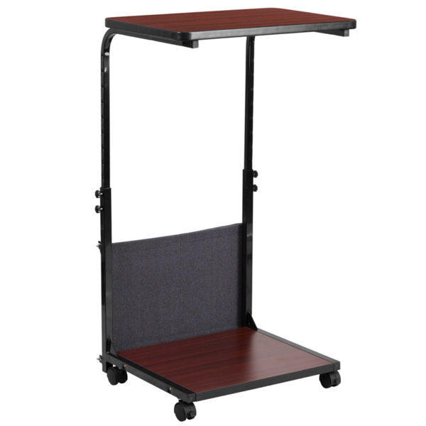 Buy Contemporary Style Sit-Stand Mahogany Desk in  Orlando at Capital Office Furniture