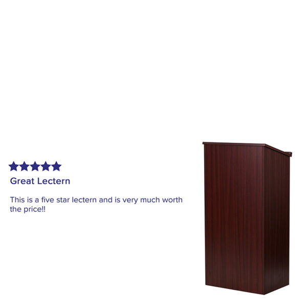 Shop for Mahogany Stand-Up Lecternw/ 23"W Slanted Surface with Ledge near  Saint Cloud at Capital Office Furniture
