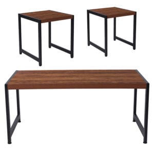Buy Contemporary Style 3 Piece Rustic Wood Table Set near  Windermere at Capital Office Furniture