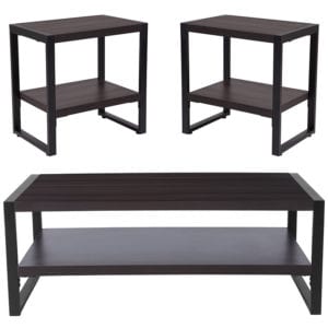 Buy Contemporary Style 3 Piece Charcoal Table Set near  Leesburg at Capital Office Furniture