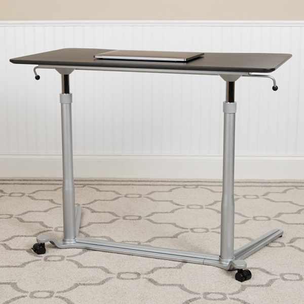 Buy Contemporary Style Black Sit-Stand Computer Desk near  Lake Buena Vista at Capital Office Furniture