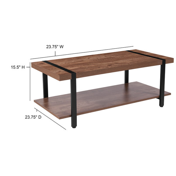 Shop for Rustic Coffee Tablew/ 1.75" Thick Rectangle Top near  Apopka at Capital Office Furniture