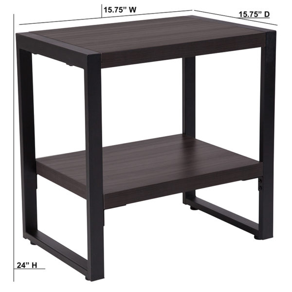 Shop for Charcoal End Tablew/ 1.5" Thick Rectangle Top near  Ocoee at Capital Office Furniture