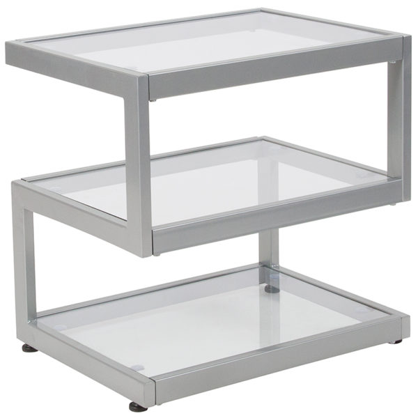 Buy Contemporary Style Glass End Table near  Daytona Beach at Capital Office Furniture