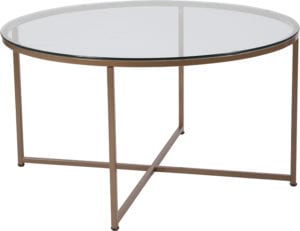 Buy Contemporary Style Glass Coffee Table near  Clermont at Capital Office Furniture