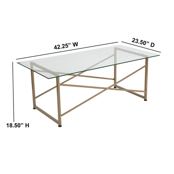Shop for Glass Coffee Tablew/ 8mm Thick Glass near  Leesburg at Capital Office Furniture