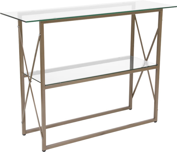 Buy Contemporary Style Glass Console Table near  Altamonte Springs at Capital Office Furniture