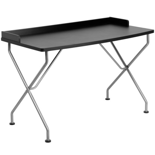Buy Contemporary Style Black Raised Border Desk near  Windermere at Capital Office Furniture