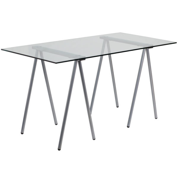 Buy Contemporary Style Glass Computer Desk near  Saint Cloud at Capital Office Furniture