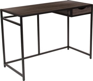 Buy Contemporary Style Driftwood Desk with Drawer in  Orlando at Capital Office Furniture