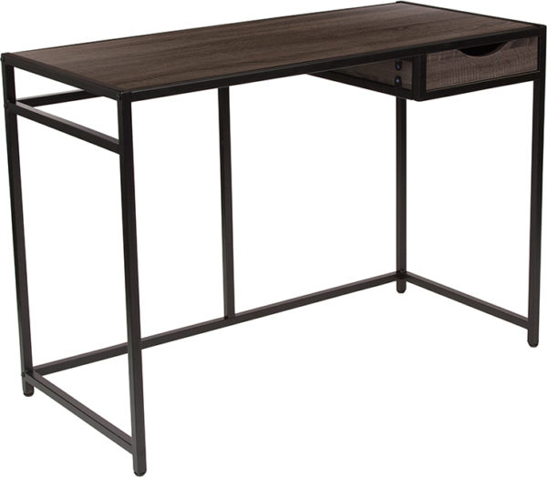 Buy Contemporary Style Driftwood Desk with Drawer near  Daytona Beach at Capital Office Furniture