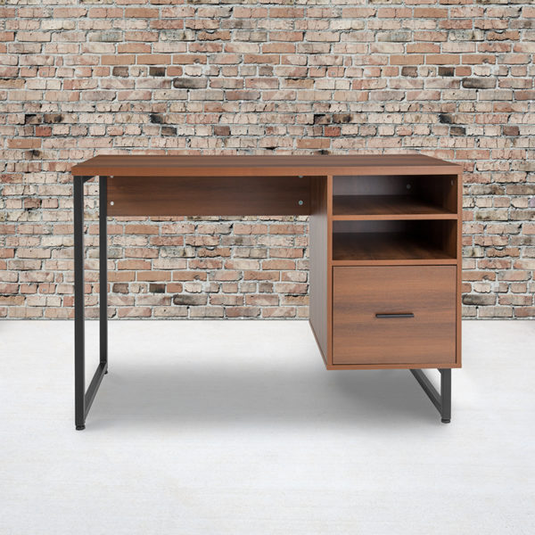 Buy Rustic Style Rustic Pedestal Computer Desk in  Orlando at Capital Office Furniture