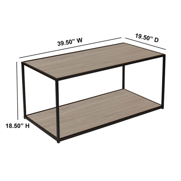 Shop for Sonoma Oak Coffee Tablew/ .75" Thick Rectangle Top near  Leesburg at Capital Office Furniture