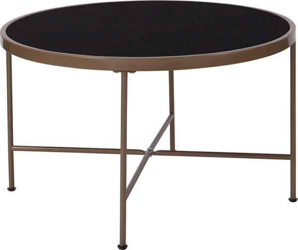Buy Contemporary Style Black Glass Coffee Table near  Leesburg at Capital Office Furniture