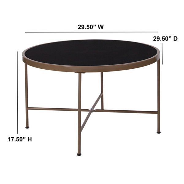 Shop for Black Glass Coffee Tablew/ 6mm Thick Glass in  Orlando at Capital Office Furniture