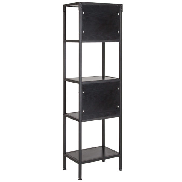 Shop for Dark Ash 4 Shelf Open Bookcasew/ Four Fixed Shelves near  Clermont at Capital Office Furniture